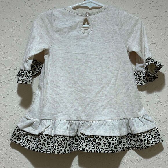 dot & ZAZZ Girls Dress "Lil Punkin" Thanksgiving Pumpkin Ruffle 12-18 Mths - Picture 5 of 10